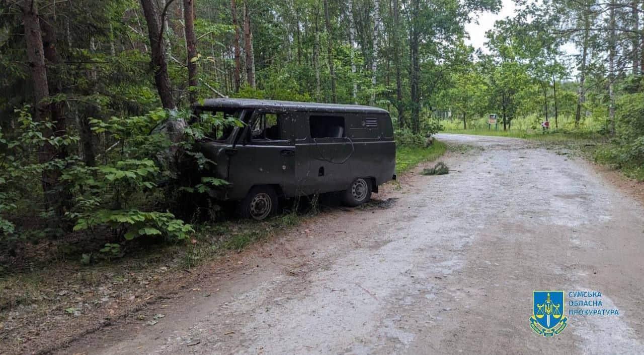 6 killed in Russian attack on forestry vehicle in Sumy Oblast