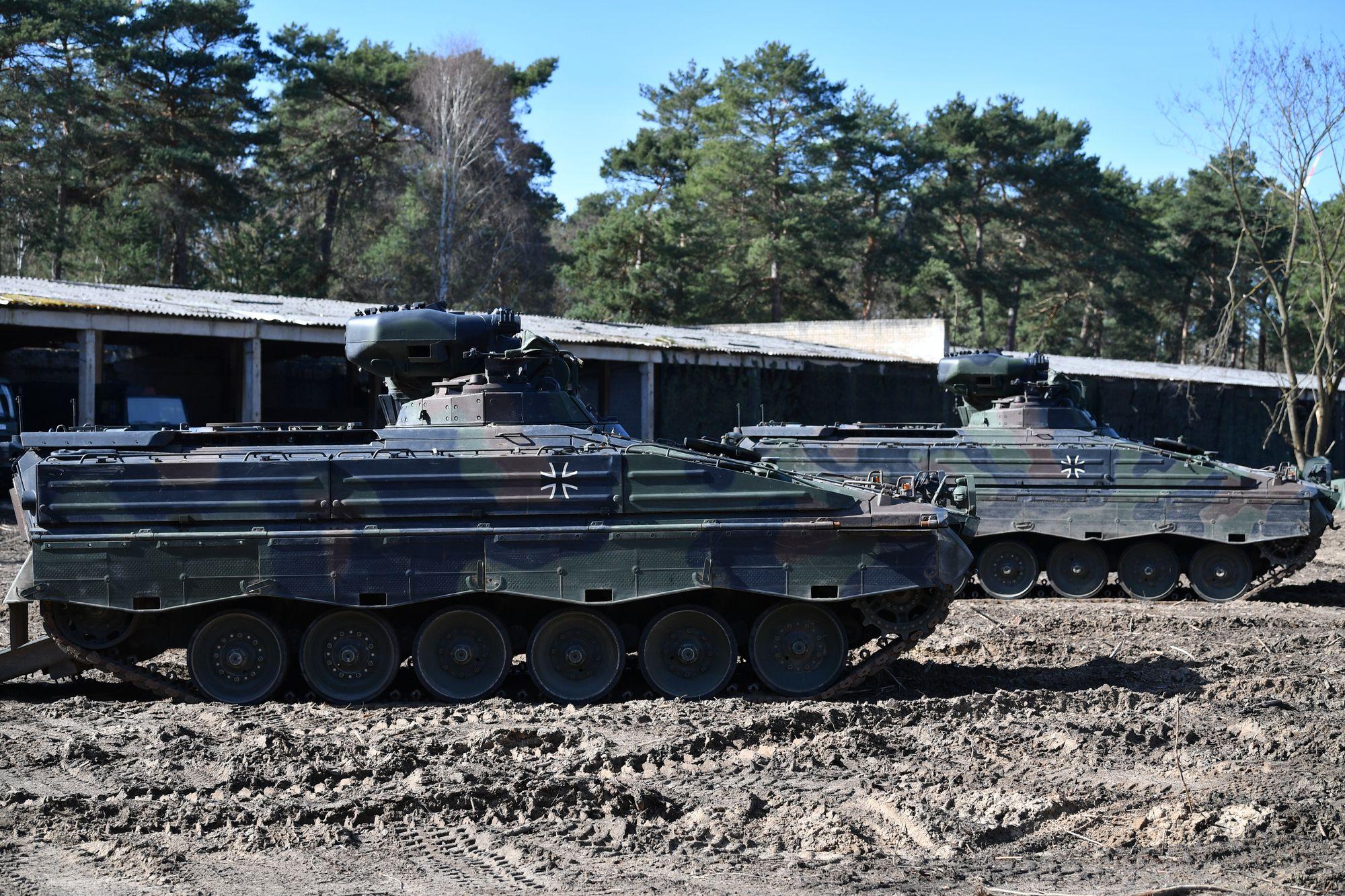 Rheinmetall to send 20 Marder armored vehicles to Ukraine