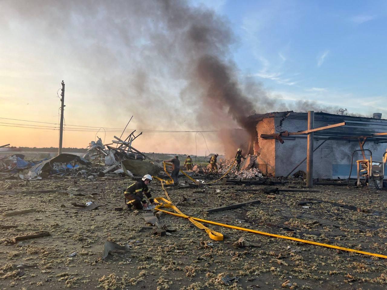 Update: Russian strike on Cherkasy Oblast injures 8
