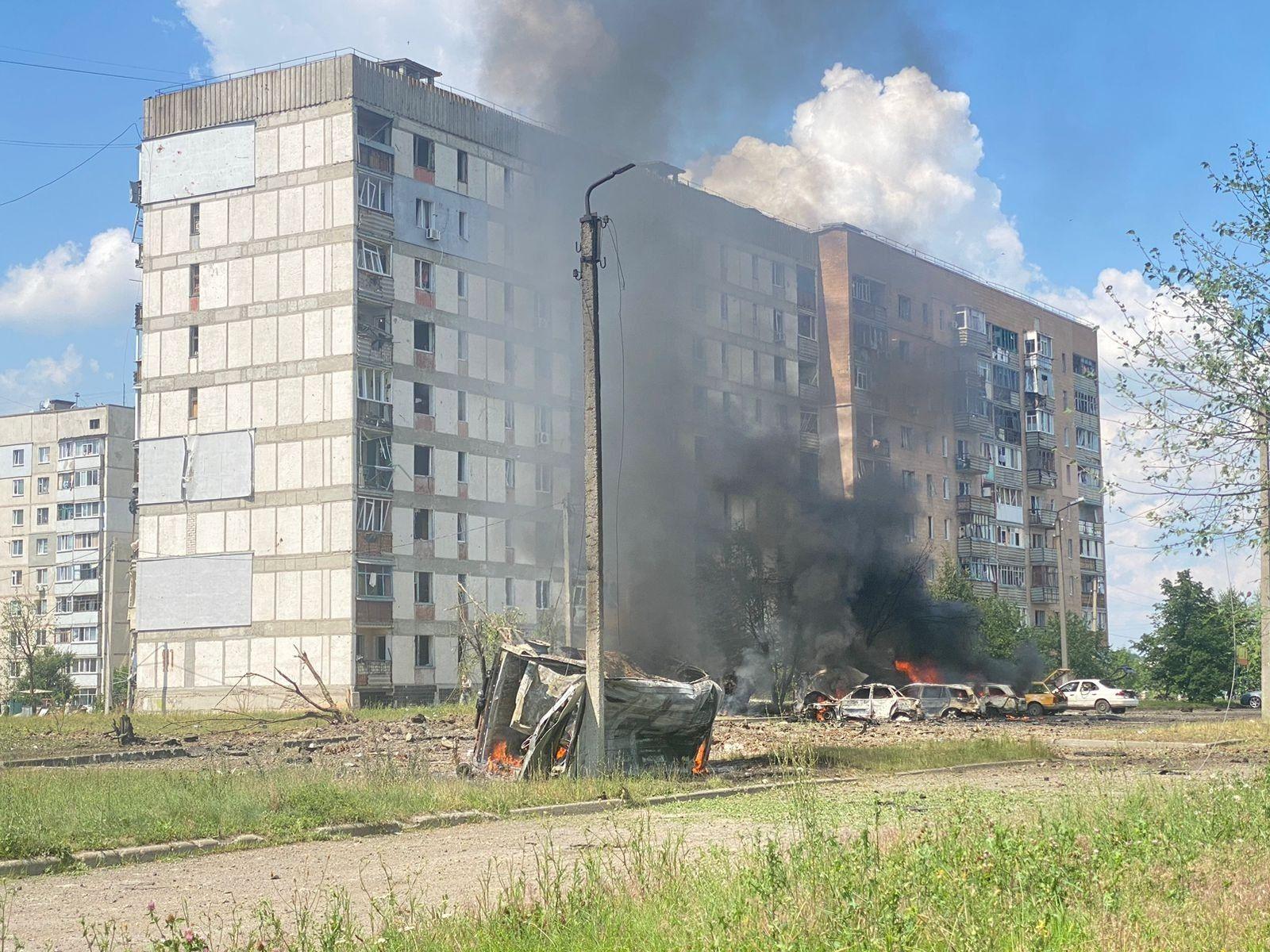 Russian shelling of Kharkiv Oblast injures 16