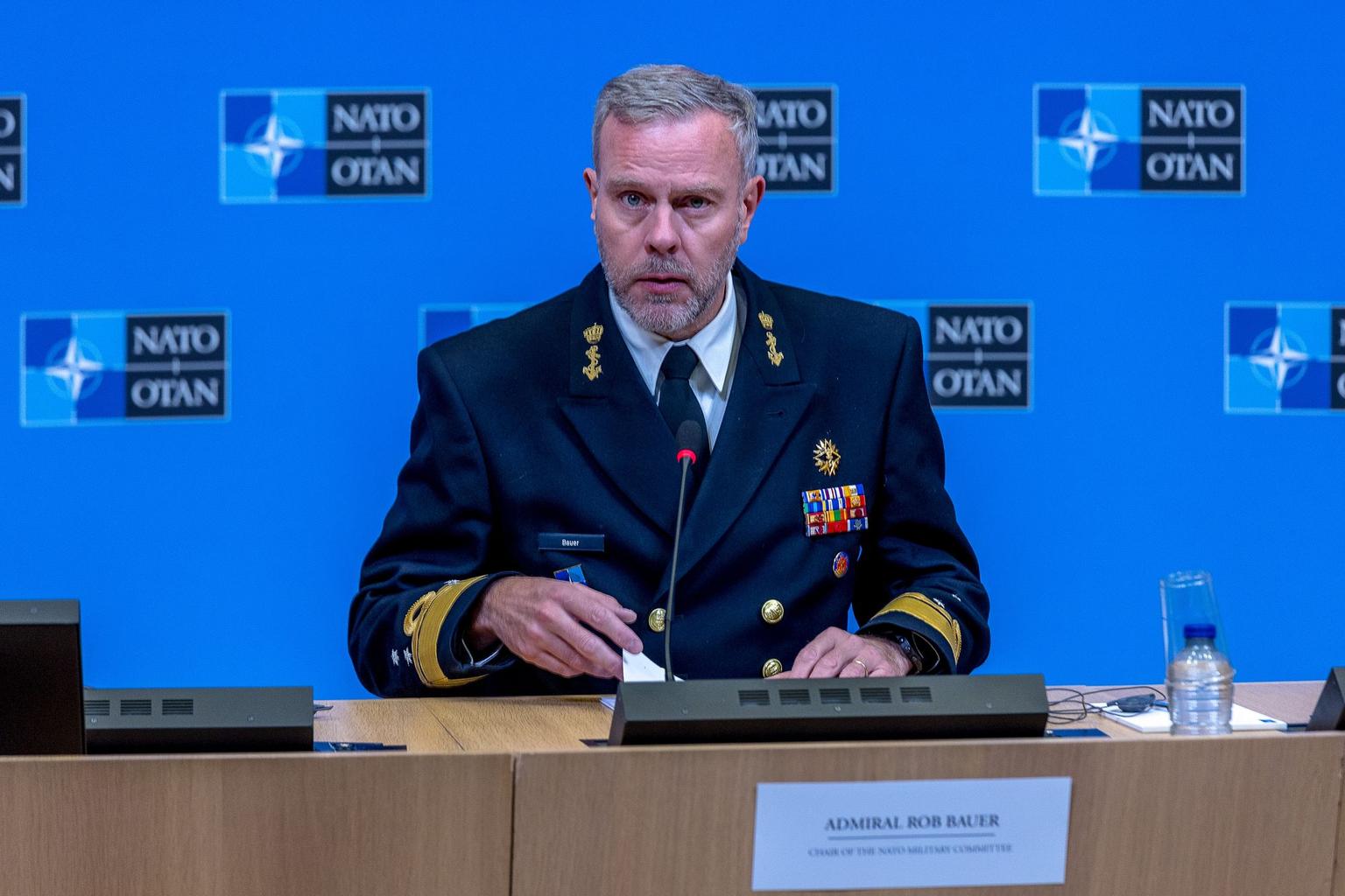 NATO Chair of the Military Committee Lieutenant Admiral Rob Bauer.