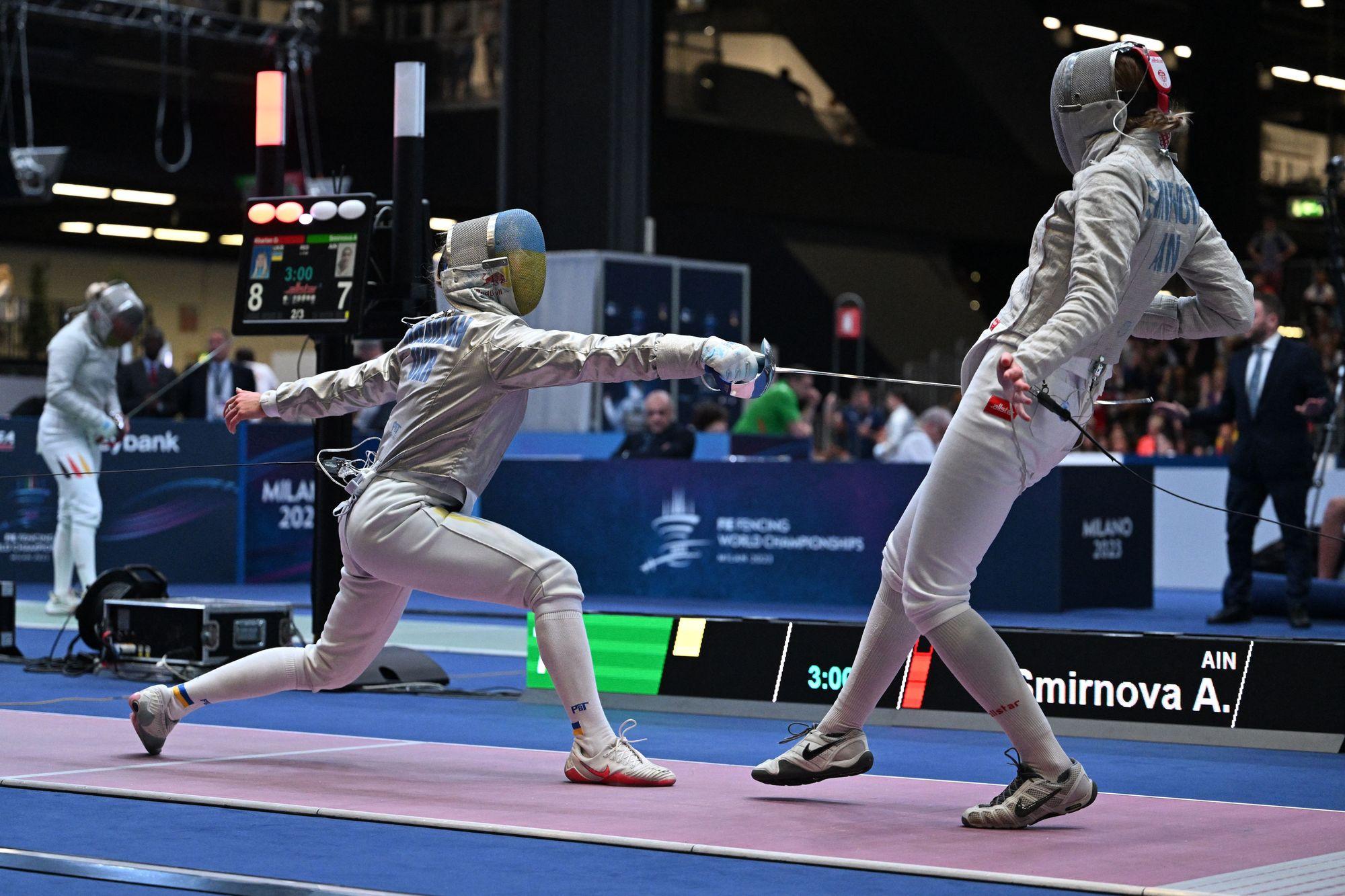 Ukraine's fencer Kharlan calls for rule change after disqualification