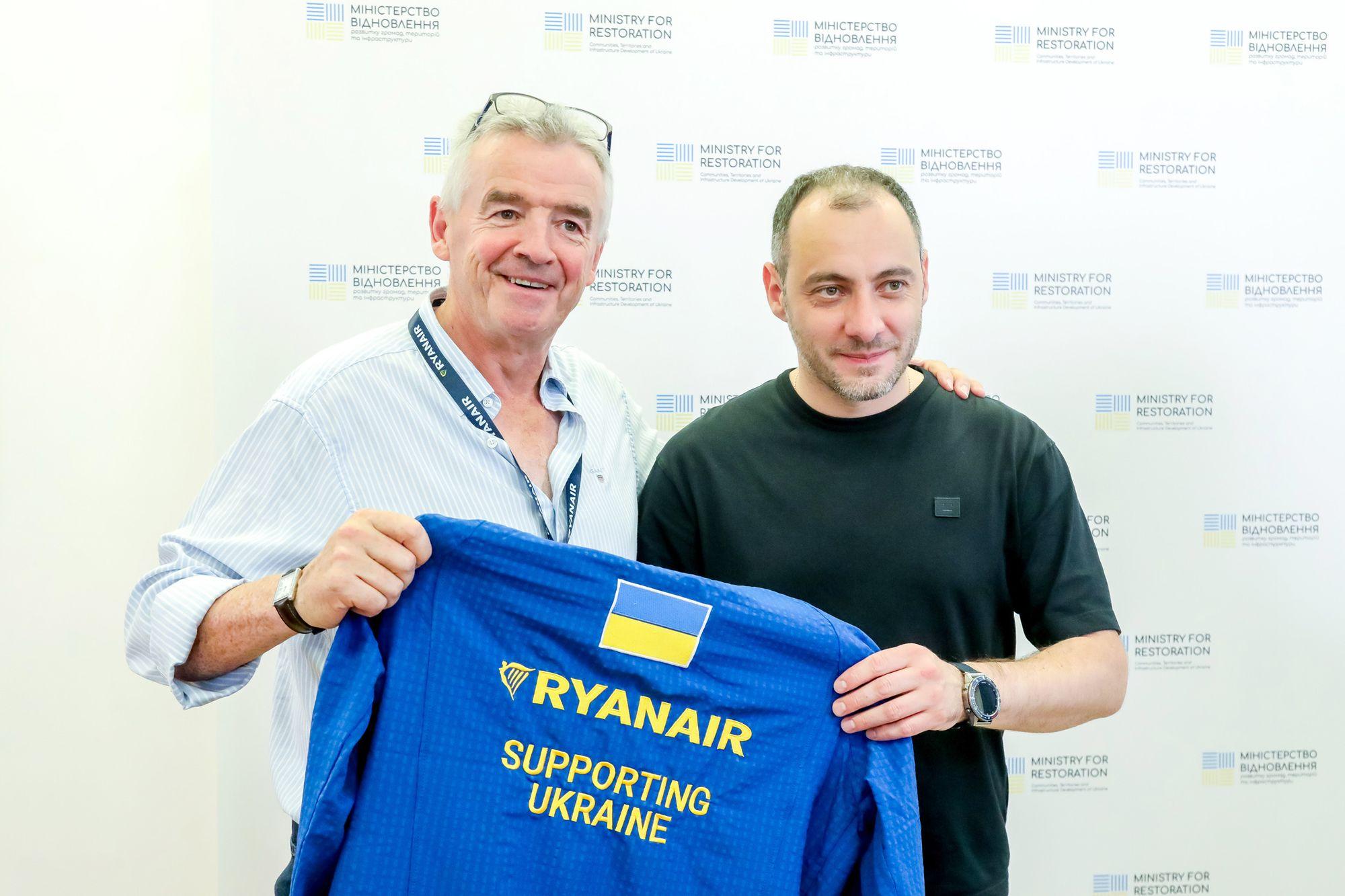 Ryanair announces plans for post-war return to Ukraine, $3 billion investment