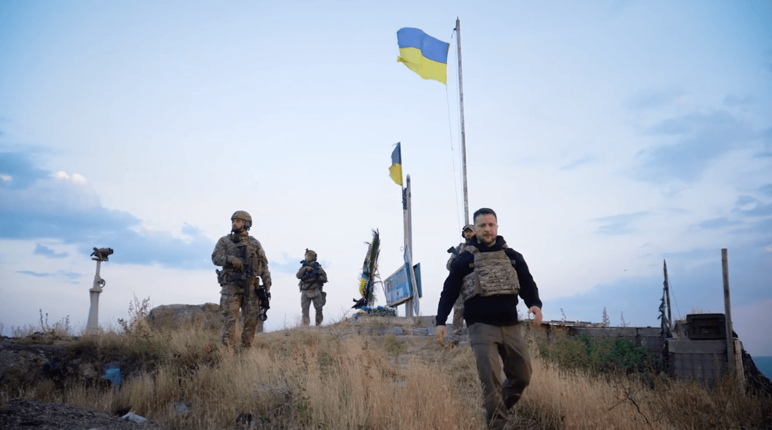 Zelensky visits Snake Island, marks 500 days of full-scale war