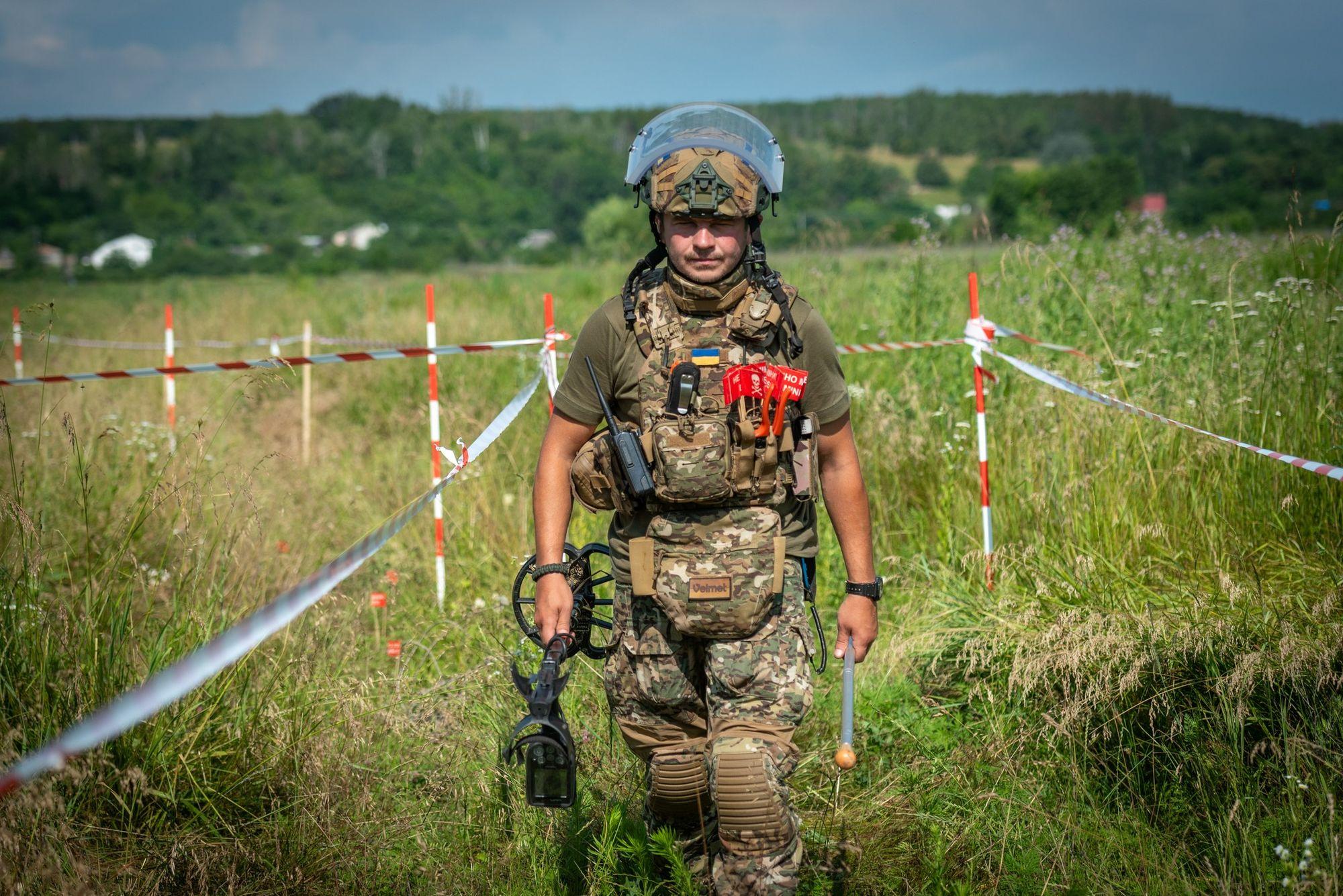 Minister: Foreign donors pledge $244 million for demining Ukraine