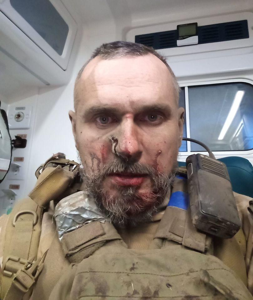Ukrainian filmmaker Oleh Sentsov again injured in battle