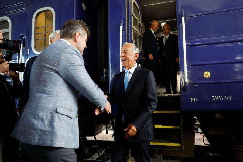 Lithuanian, Portuguese presidents arrive in Kyiv