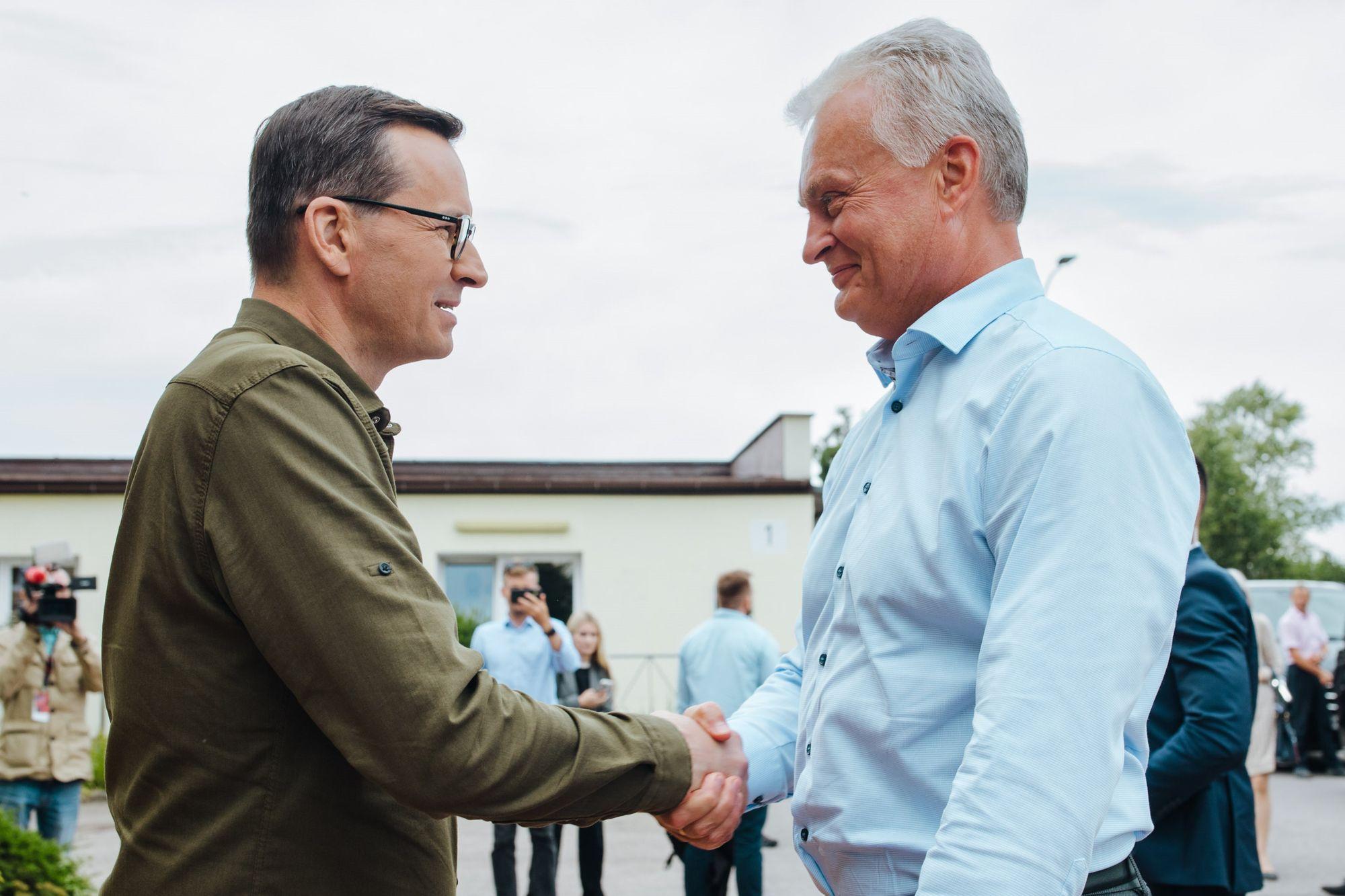 Lithuanian President, Polish PM meet to discuss Wagner threat