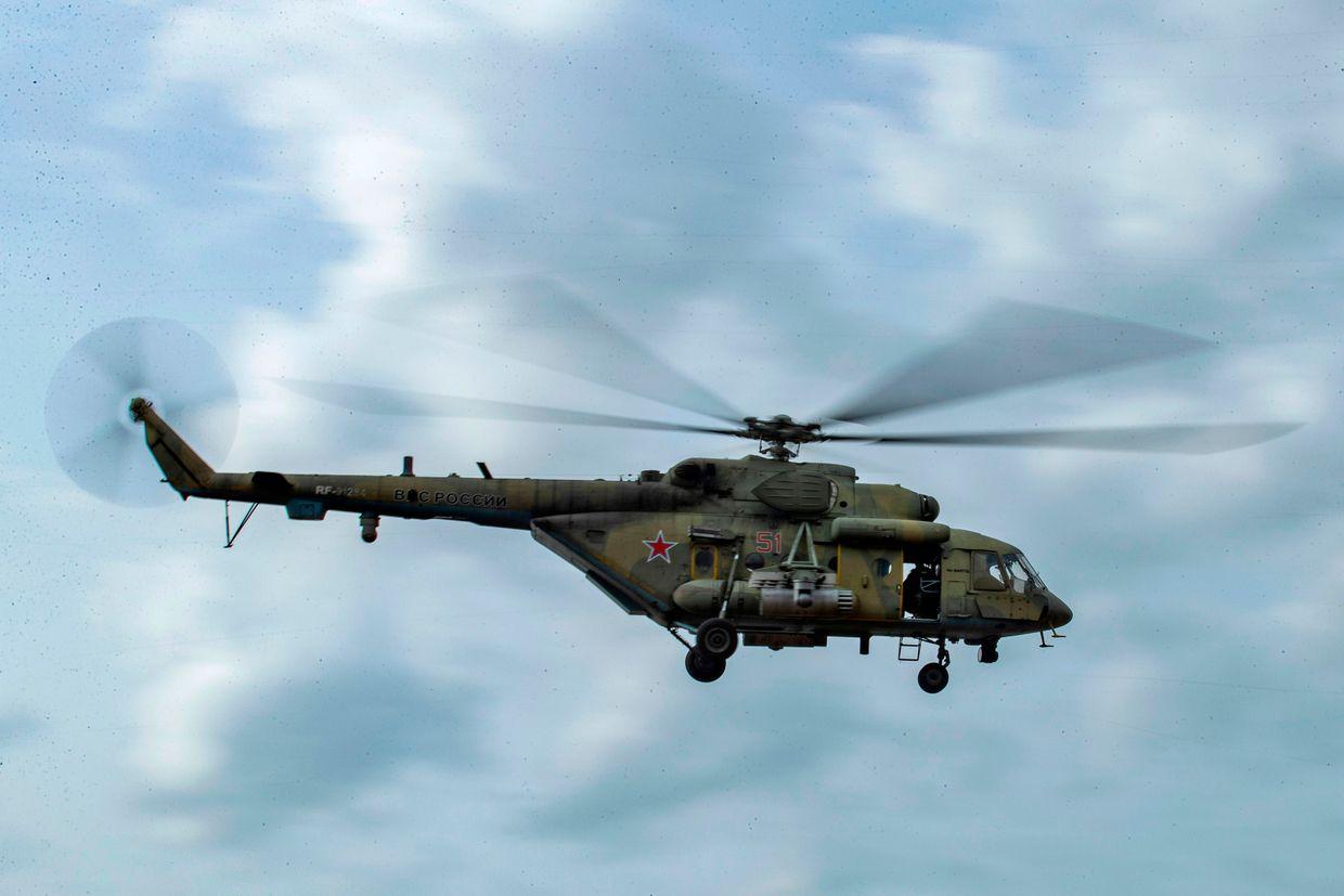 Russian Mi-8 helicopter crashes in Magadan region, two people reported dead.
