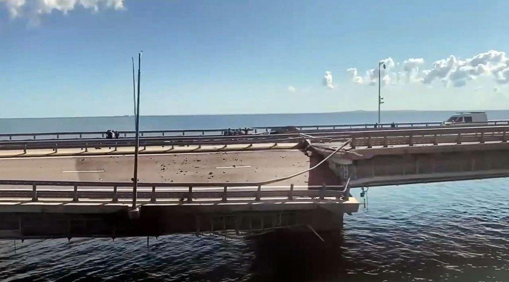 CNN: Ukraine takes credit for striking Crimean Bridge with sea drone in July
