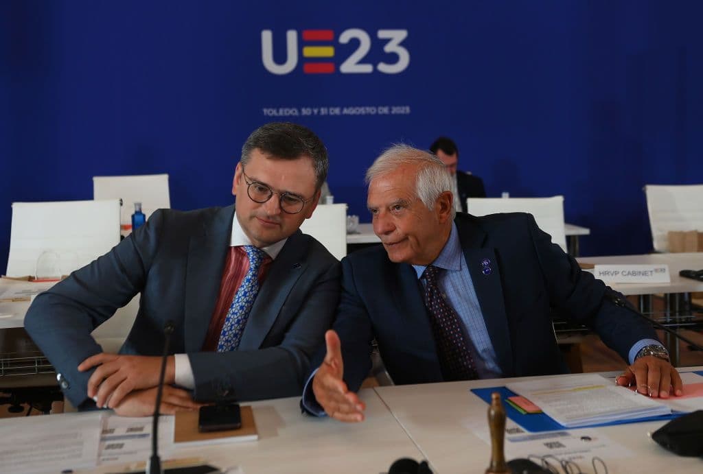 Kuleba in Spain for meeting of EU foreign ministers