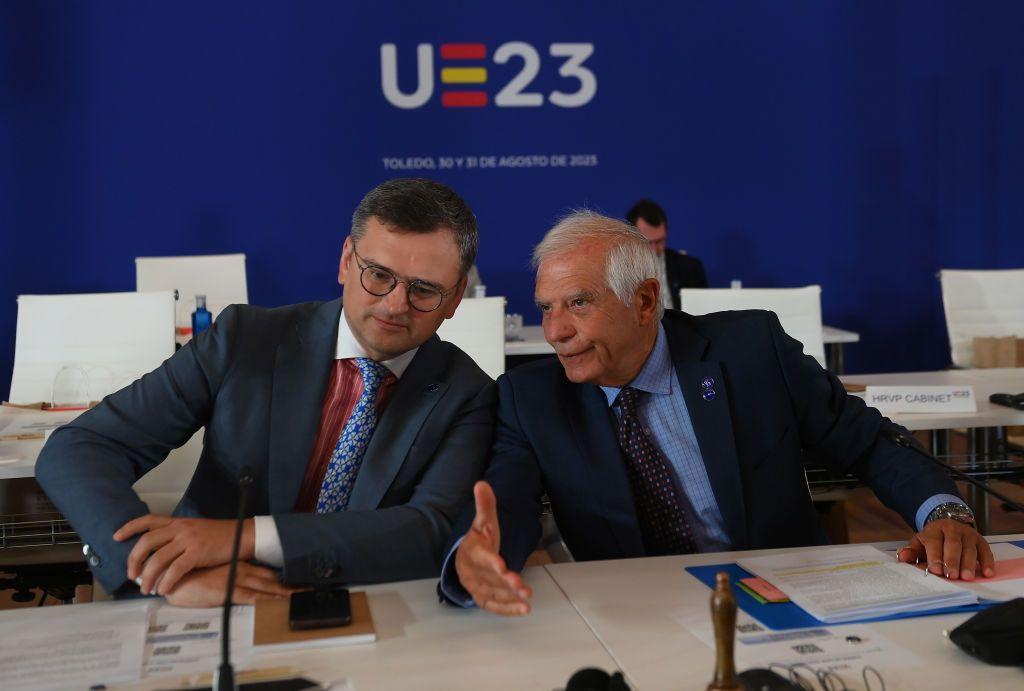 Kuleba in Spain for meeting of EU foreign ministers