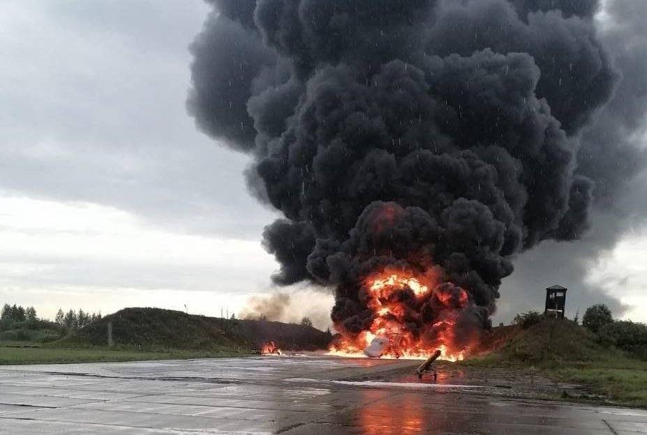 Media: At least 24 aircraft in Russia, Belarus, Crimea destroyed or damaged by Ukraine over full-scale war