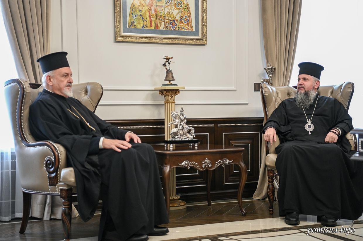 Ecumenical Patriarch's representative arrives in Kyiv, affirms support for Ukraine