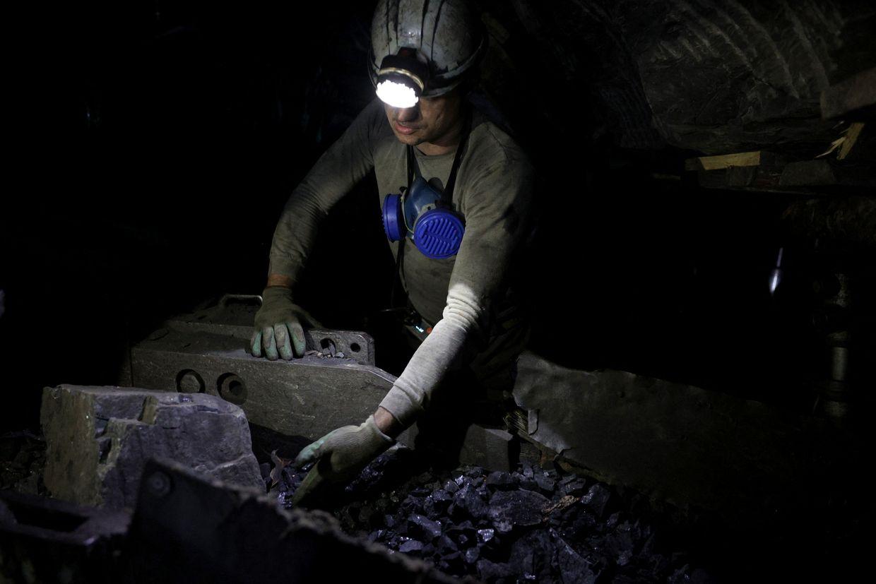 Russia plans to start exporting coal from occupied Donbas in October, proxy leader claims