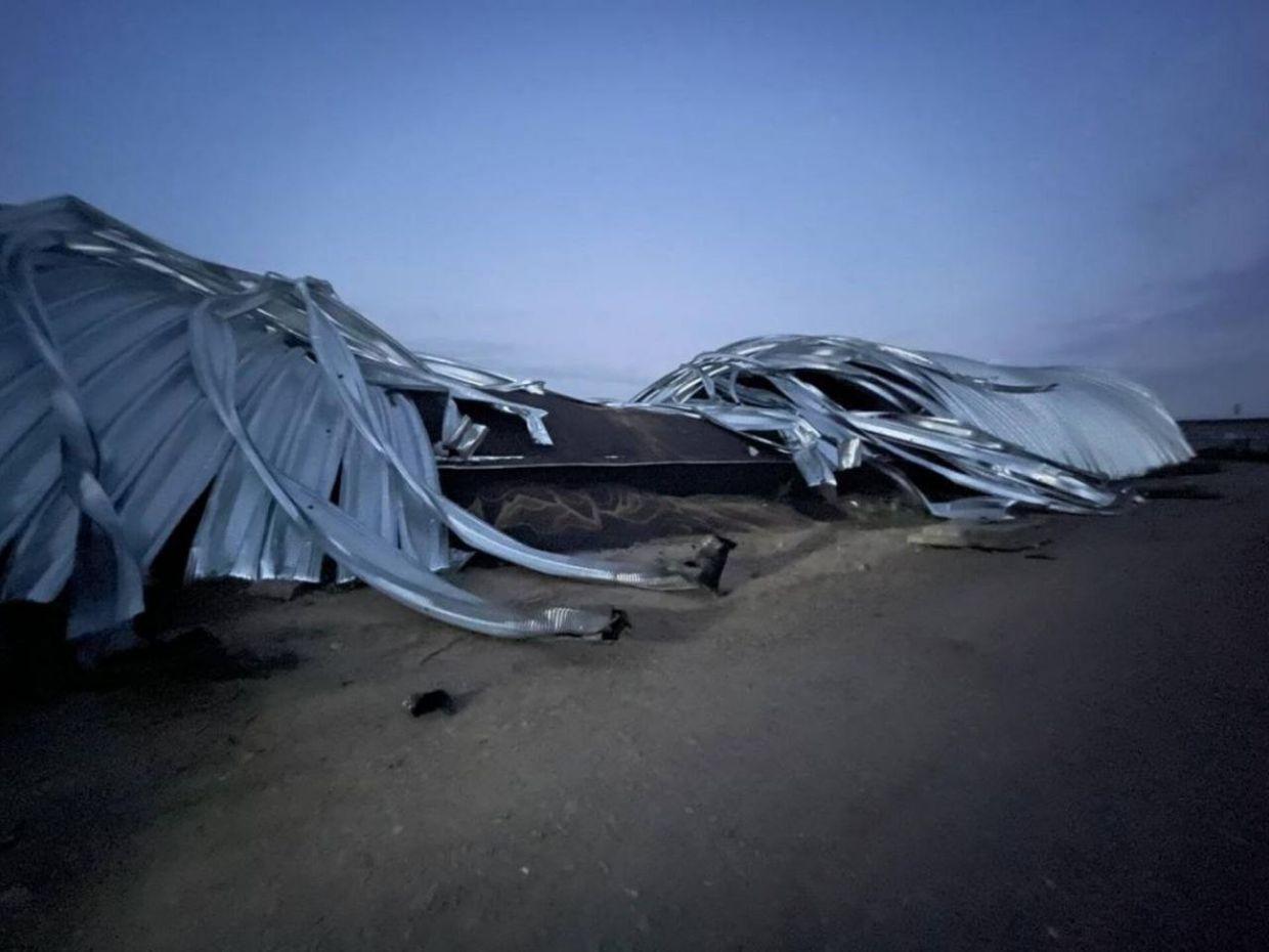 Russia launches 20 drones overnight, strikes Odesa grain storage