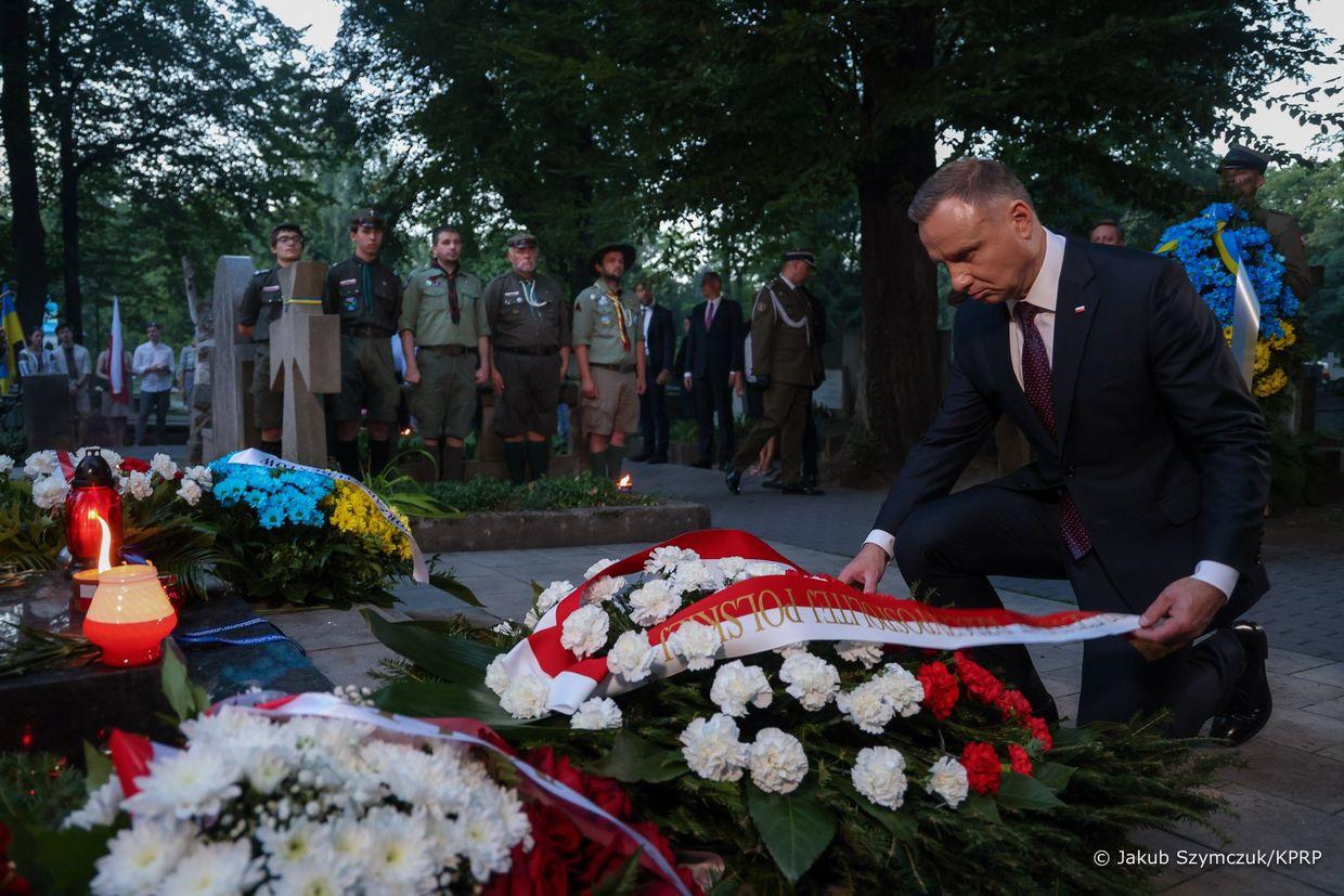 Polish President commemorates soldiers of Ukrainian People's Republic