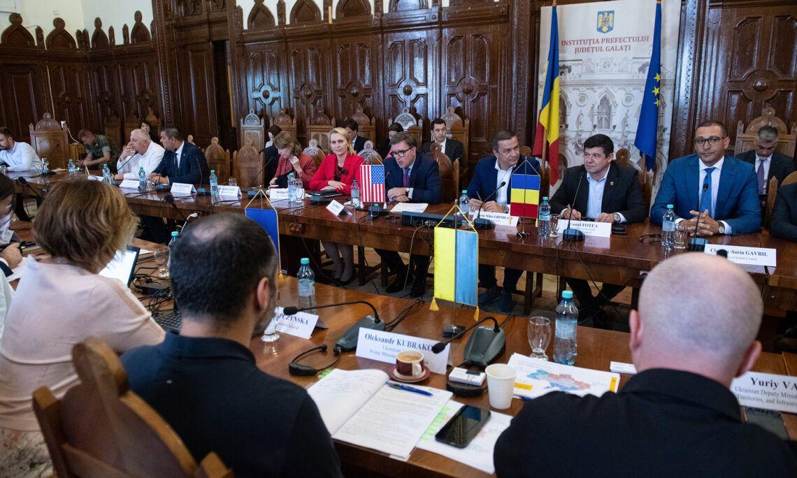 Ukraine, US, EU, Romania, Moldova convene to discuss Ukrainian grain exports