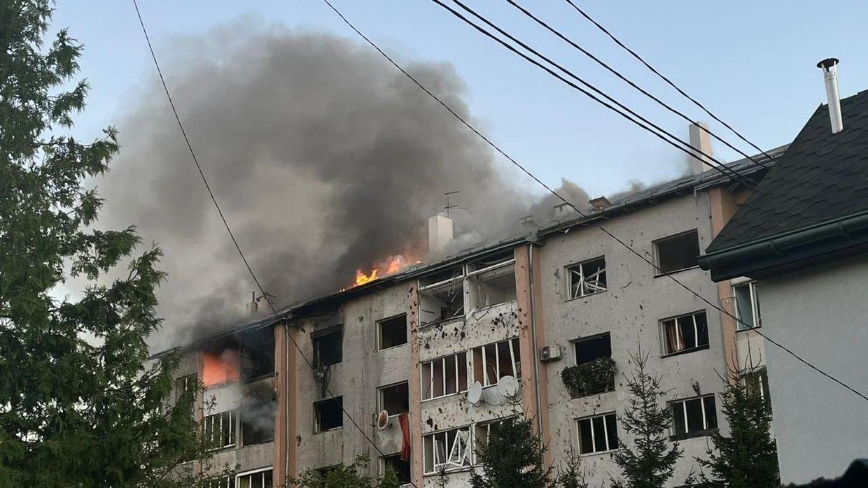 Russia hits Dnipro, Lviv, Lutsk during night attack