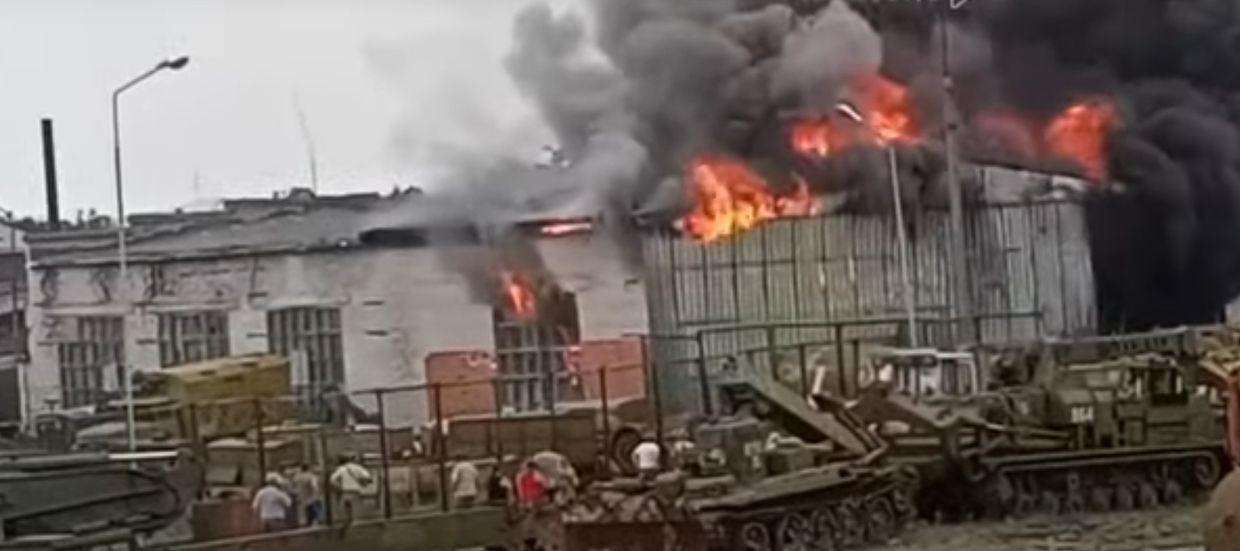 Russian official claims fire in military facility in Russia's Stavropol Krai
