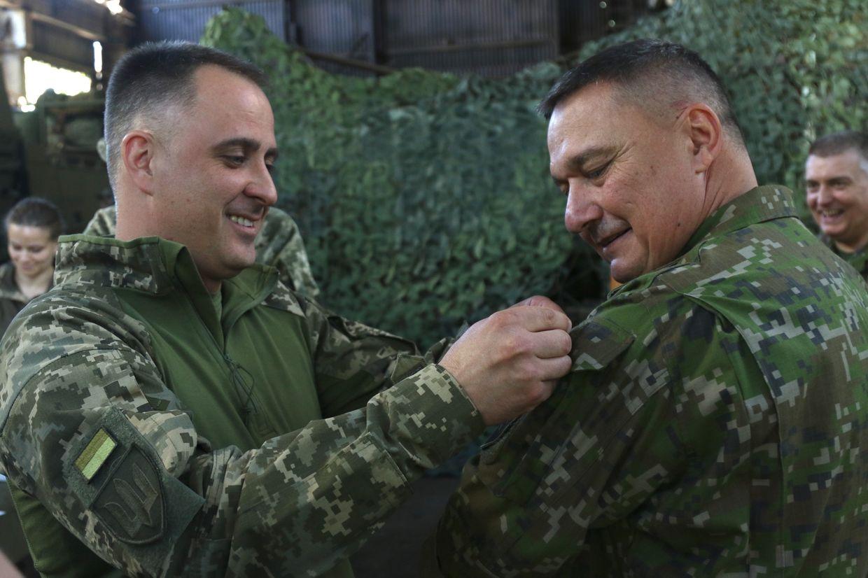 Slovakia's top general visits Ukraine's southern forces command
