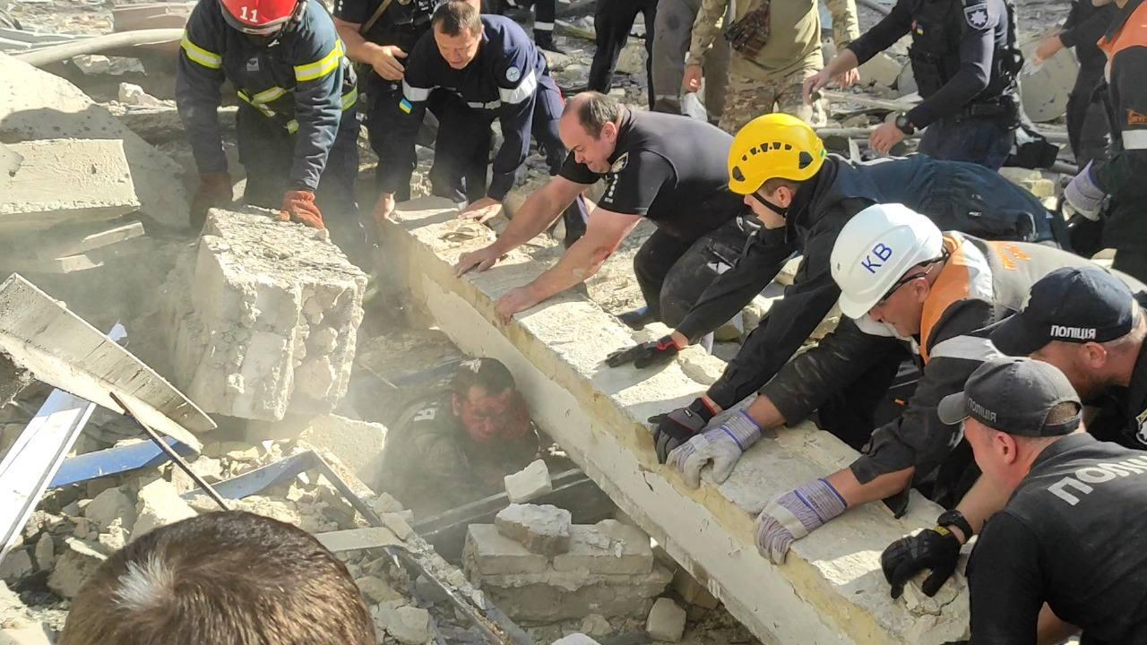 Russian missiles hit 3 Ukrainian cities, killing 1, injuring at least 64