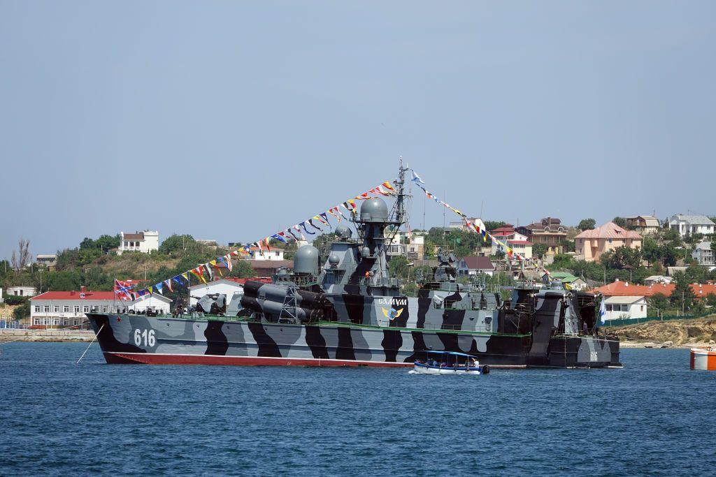 Media: Ukraine hits Russian missile-carrying ship with sea drone