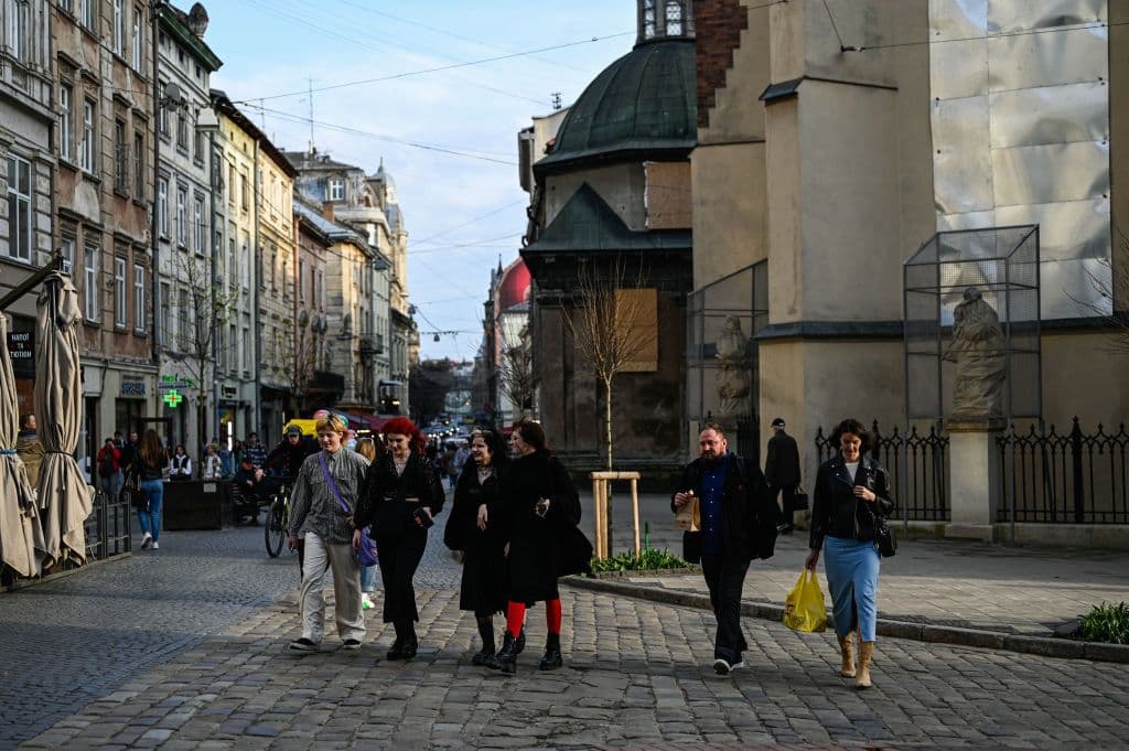 14 hospitalized, police officer killed as explosions rock western Ukraine's Lviv in terrorist attack