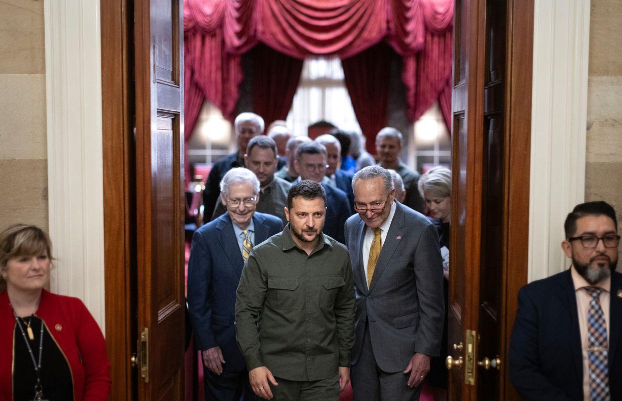 Ukraine war latest: Zelensky praises new American aid package as 'historic'