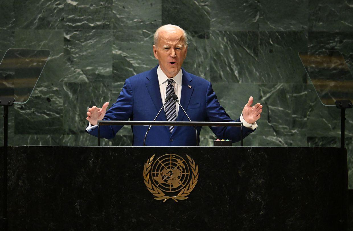 Biden asks UN leaders to stand with Ukraine against Russian aggression