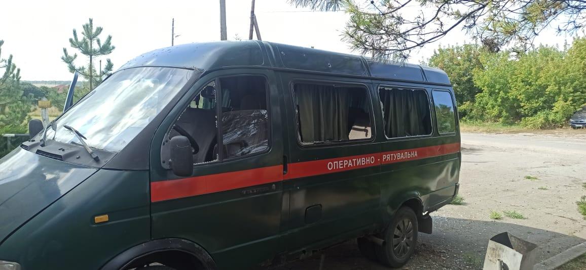 Russian forces attack State Emergency Service unit in Kharkiv Oblast