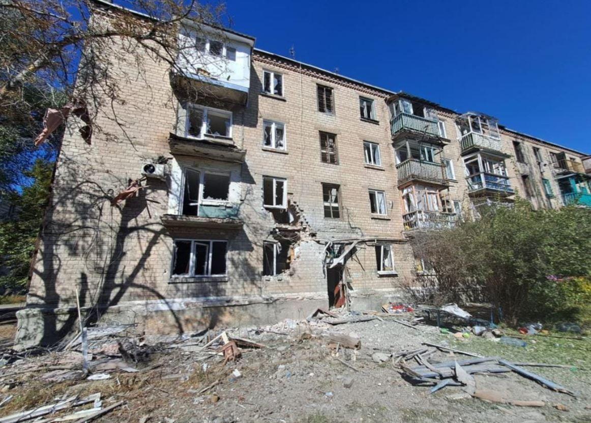 Russian strike hits kindergarten, residential buildings in Donetsk Oblast