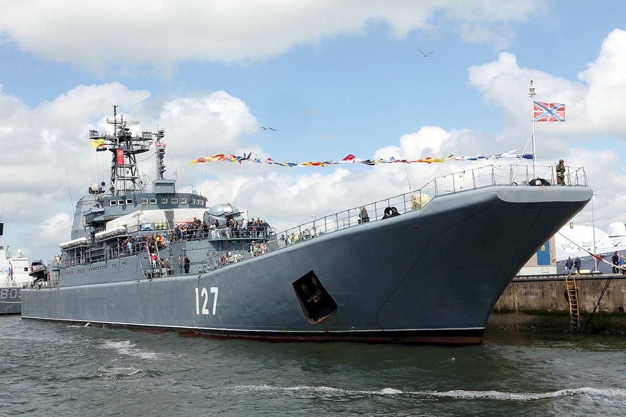 UK Defense Ministry: Russian landing craft Minsk 'almost certainly' destroyed