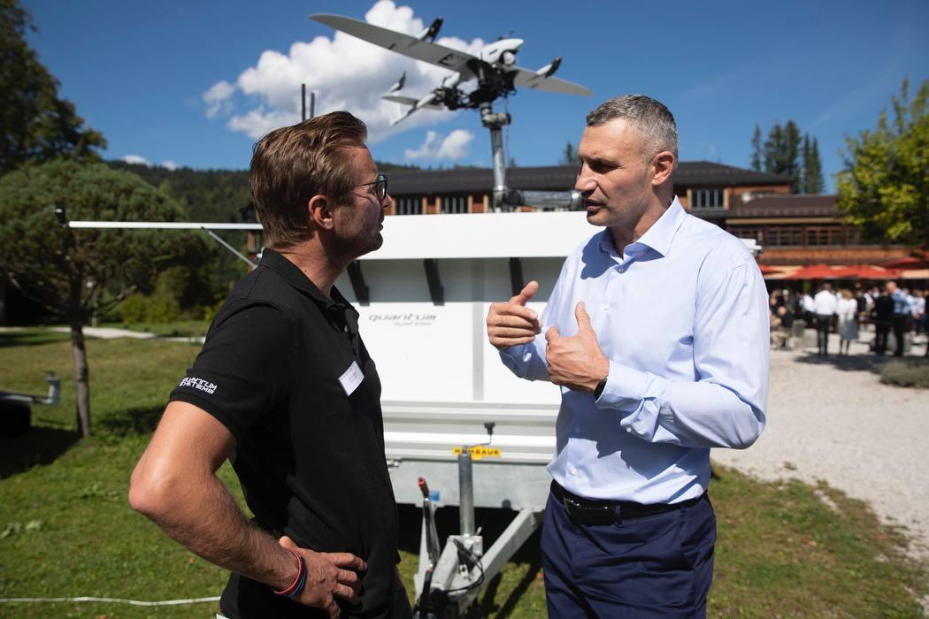 Mayor: German firm to supply 100 drones to Ukraine