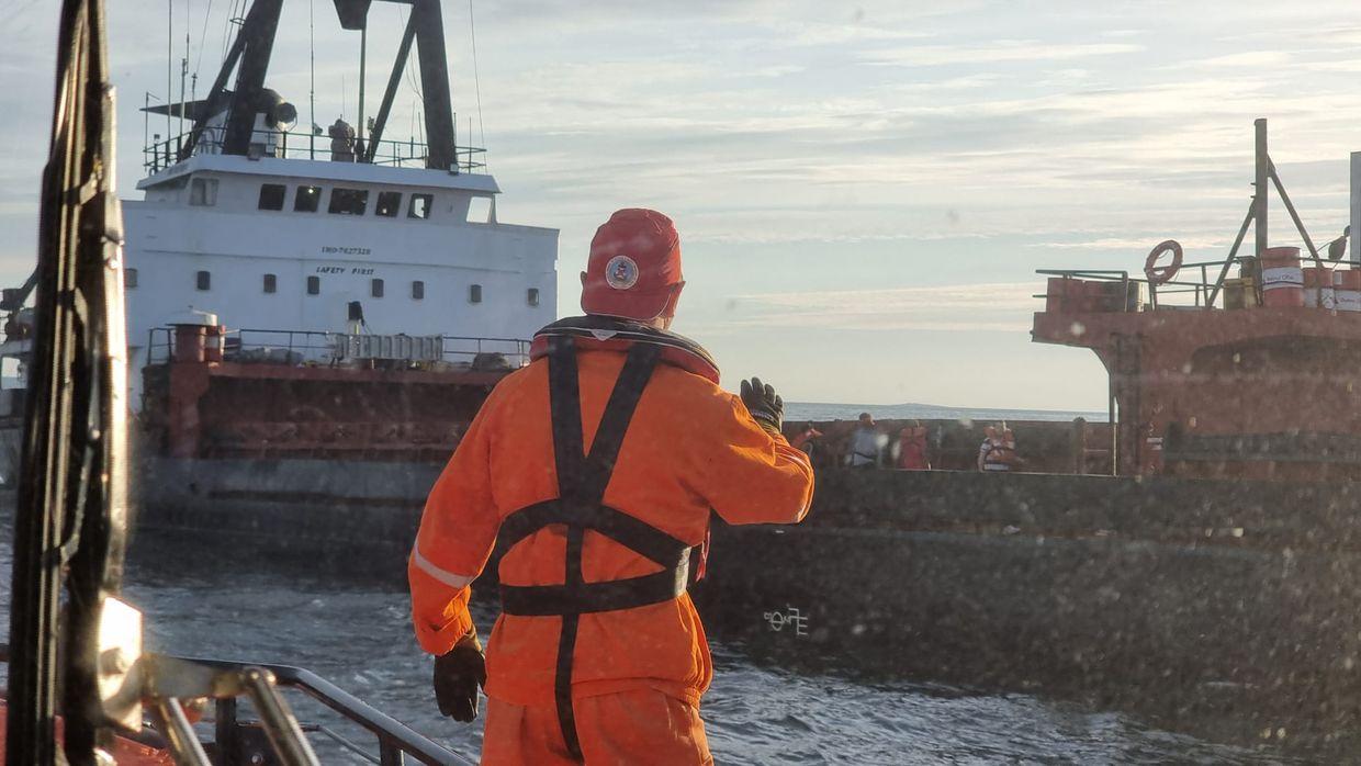 Romanian authorities rescue crew after explosion on cargo ship in Black Sea