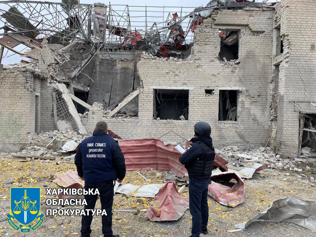Russian attack on village in Kharkiv Oblast injures civilian