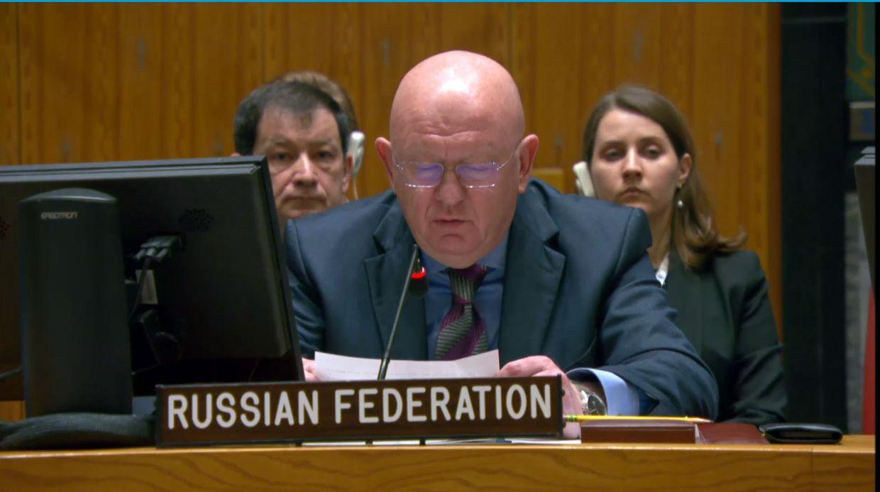 Russian UN rep claims ‘high-ranking nationalists’ present at Hroza funeral, implies responsibility for deadly strike