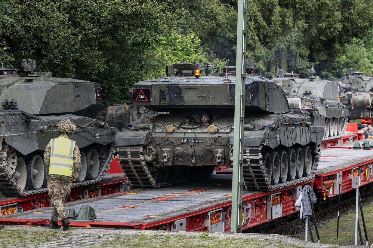 The Telegraph: UK military aid stocks ‘running out'