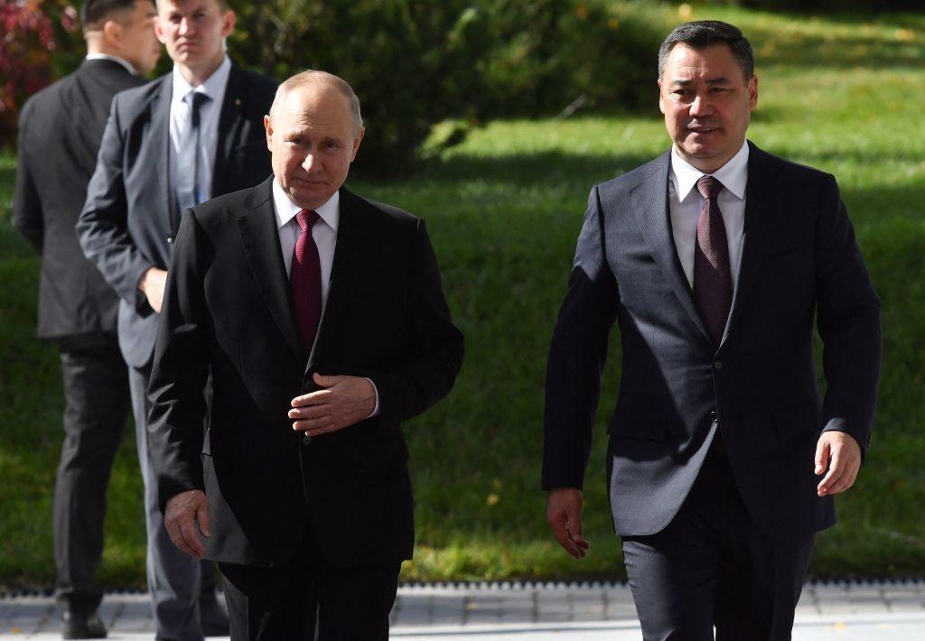 Putin visits Kyrgyzstan in first trip abroad since ICC arrest warrant