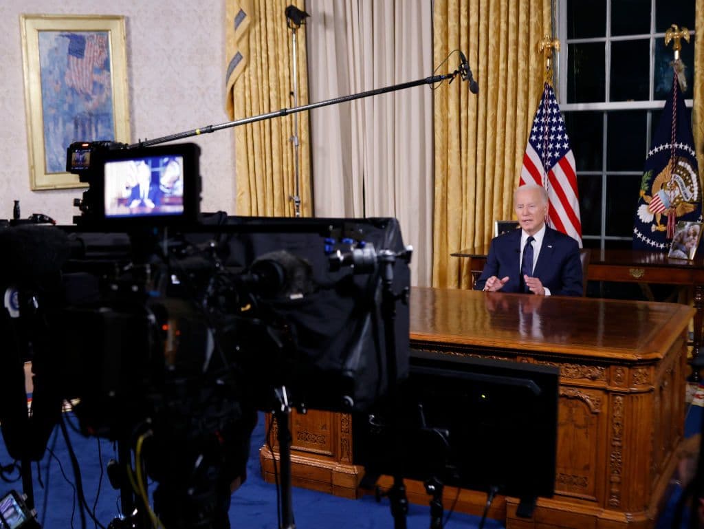 Biden: 'We're not withdrawing' support for Ukraine