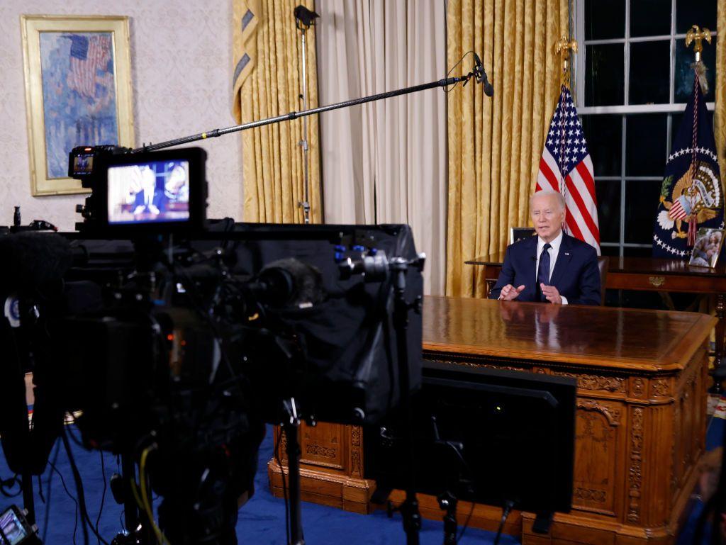 Biden: 'We're not withdrawing' support for Ukraine