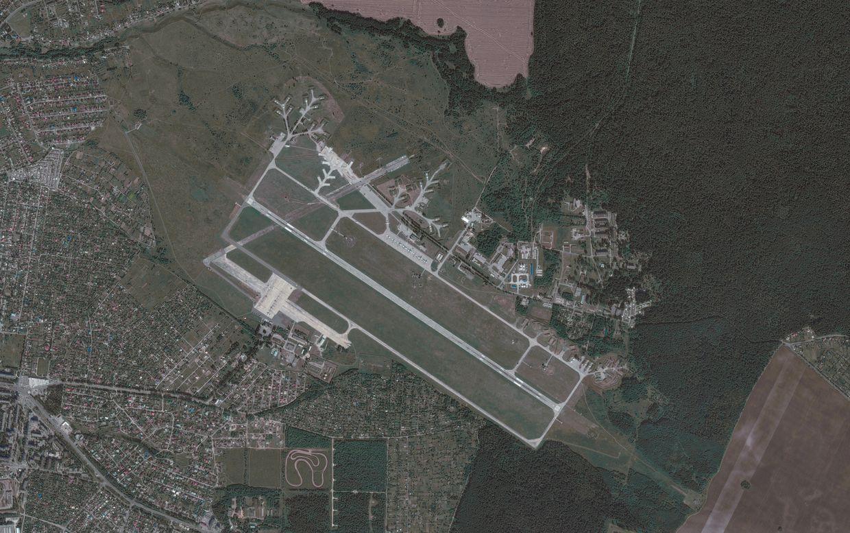 Media: SBU drones attack Russian military camp in Russia's Kursk Oblast