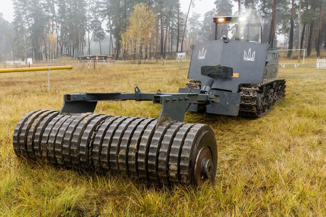 First Ukrainian demining machine developed in Kharkiv