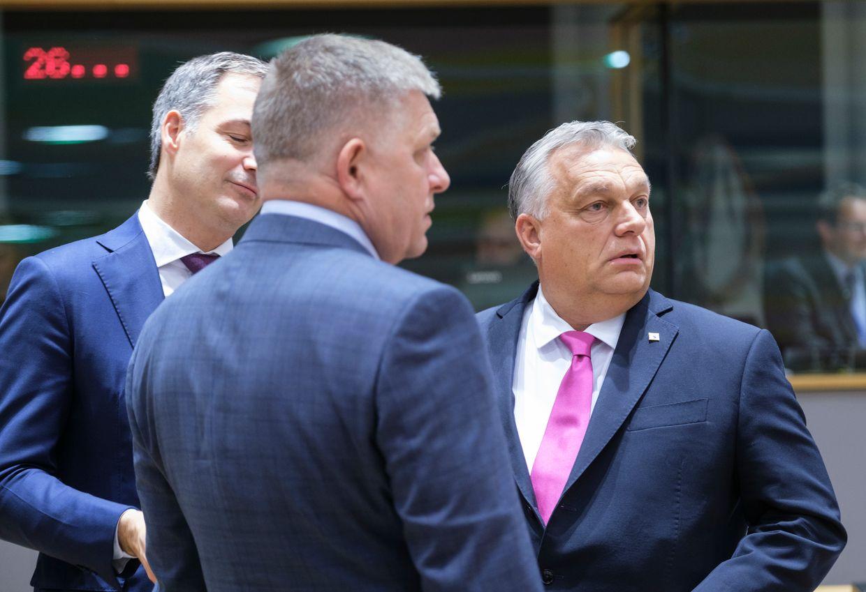 Hungary, Slovakia voice criticism of Ukraine aid at EU summit