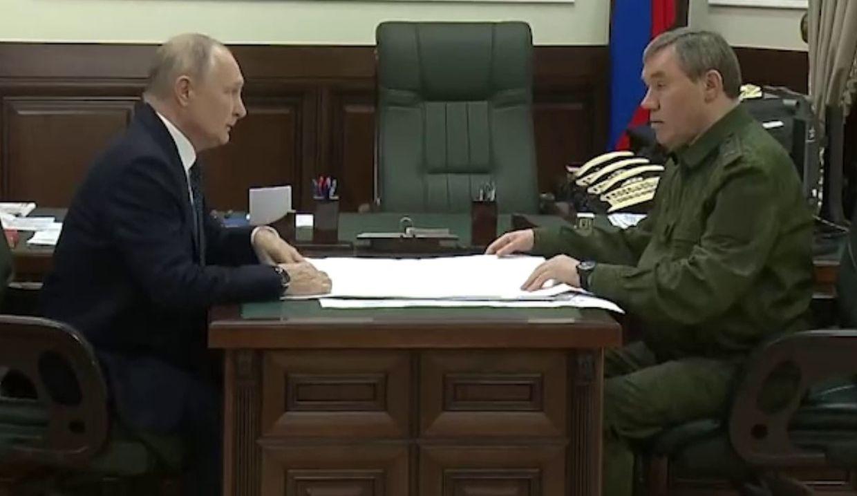 Russian media: Putin visits Russian military headquarters in Rostov-on-Don