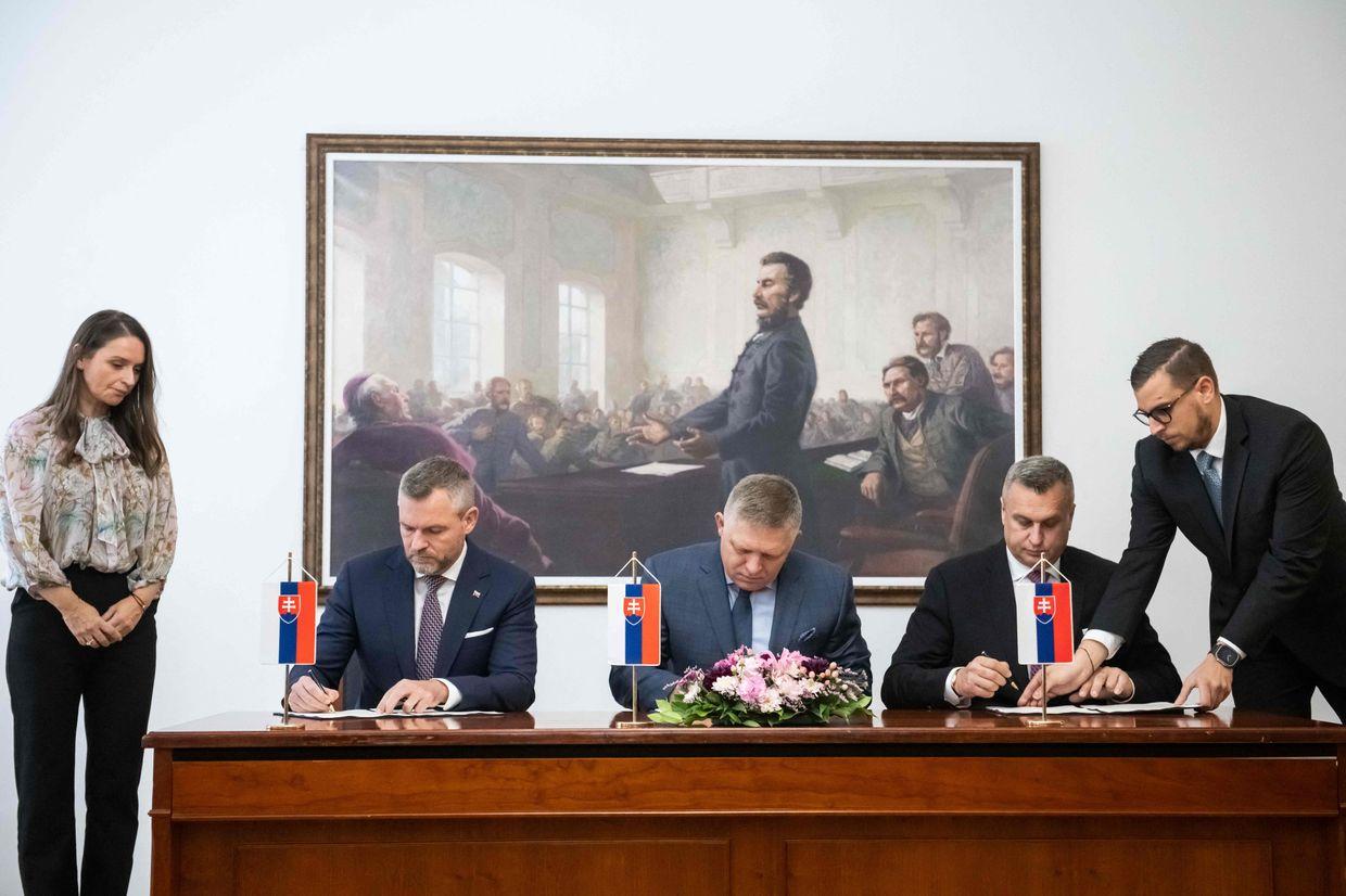 Slovakia's pro-Russian SMER party to lead foreign affairs, defense in new government