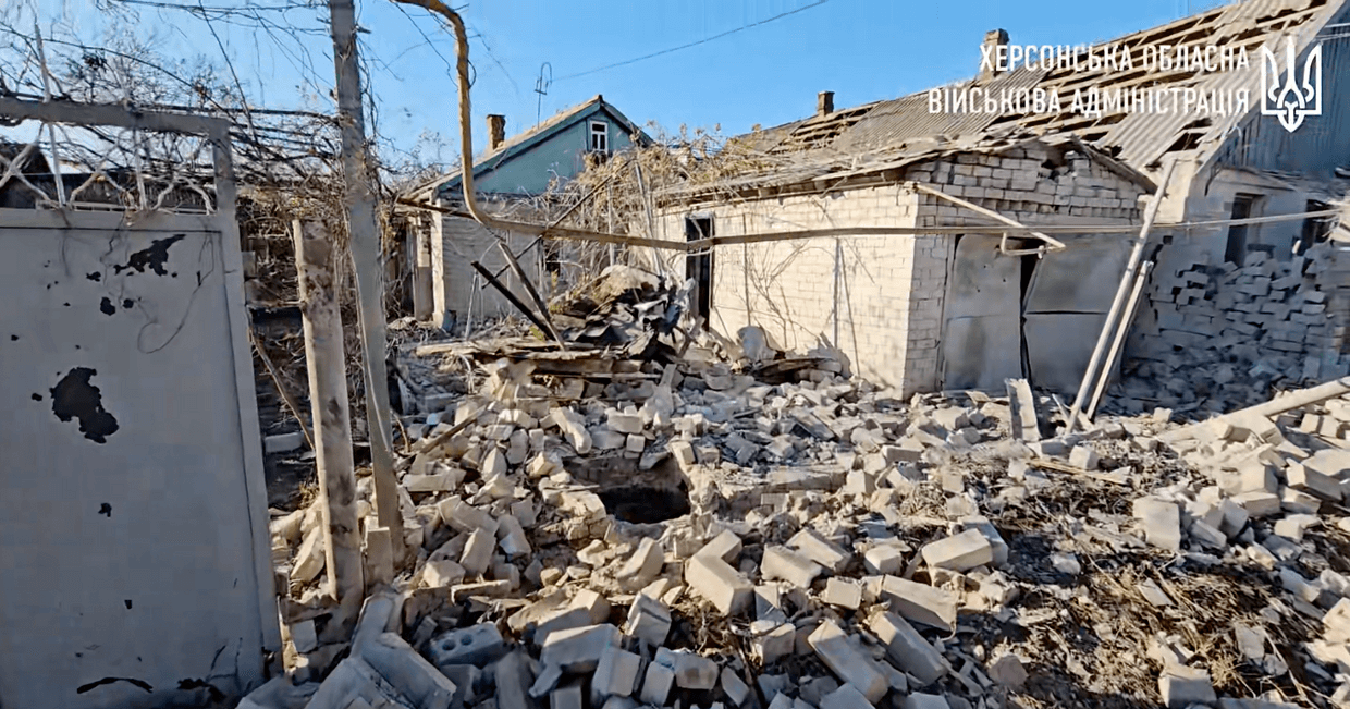 2 civilians wounded in Russian shelling of Kherson Oblast