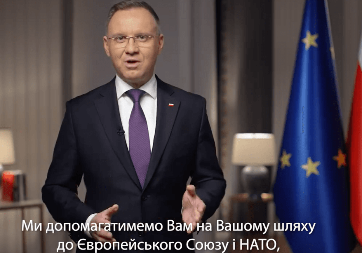 Duda to Ukraine: 'We will help you on your way to the EU and NATO'