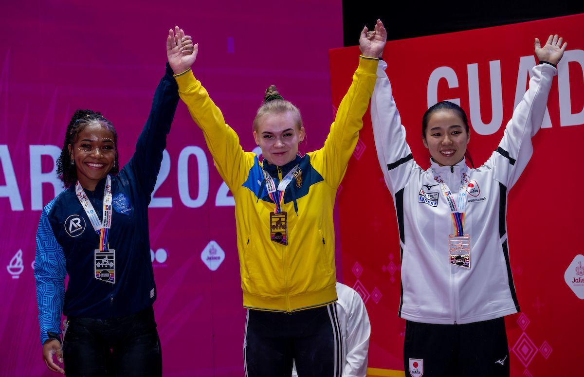 Ukrainian athlete wins gold medals at World Junior Championships