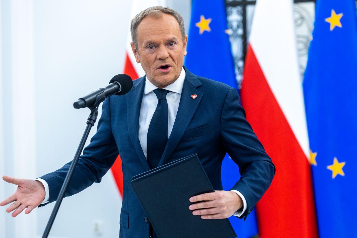 Tusk vows to convince Polish carriers to halt their blockade